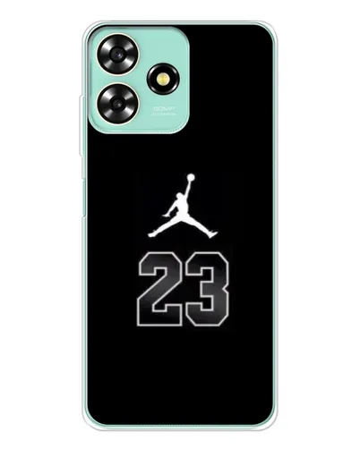 Чехол для ZTE Blade A73 с картинкой «Jordan Flight 23»