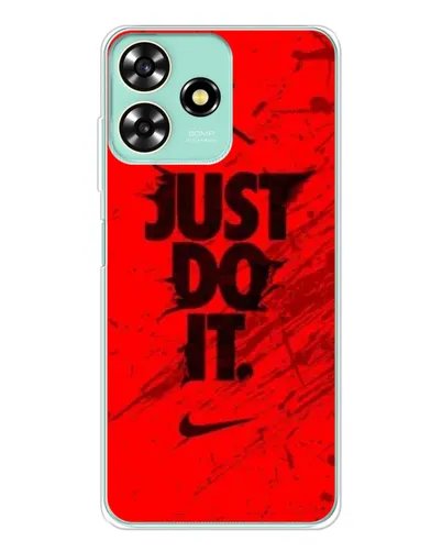 Чехол для ZTE Blade A73 с картинкой «Nike Just Do It»
