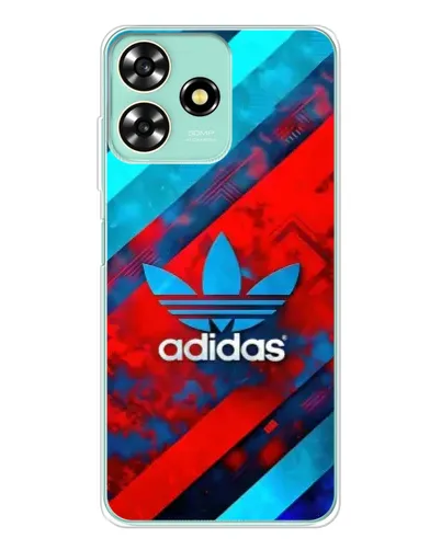 Чехол для ZTE Blade A73 с картинкой «Абстракция Adidas»