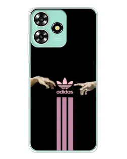 Чехол для ZTE Blade A73 с картинкой «Adidas Hands»