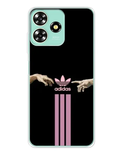 Чехол для ZTE Blade A73 с картинкой «Adidas Hands»