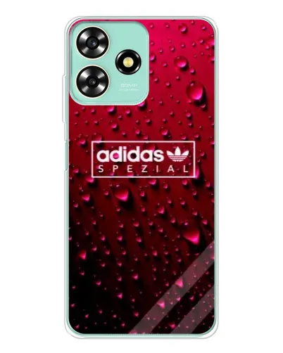 Чехол для ZTE Blade A73 с картинкой «Adidas Gold Marble»