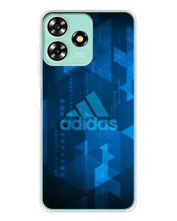 Чехол для ZTE Blade A73 с картинкой «Adidas Sport Art»