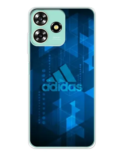 Чехол для ZTE Blade A73 с картинкой «Adidas Sport Art»
