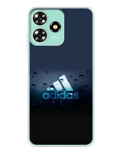 Чехол для ZTE Blade A73 с картинкой «Adidas Water Drops»