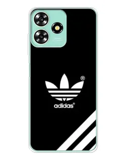 Чехол для ZTE Blade A73 с картинкой «Adidas с диагональными полосами»