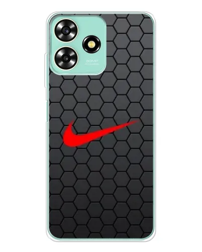 Чехол для ZTE Blade A73 с картинкой «Nike — карбоновая сетка» Чехол для ZTE Blade A73 с картинкой «Nike — карбоновая сетка»