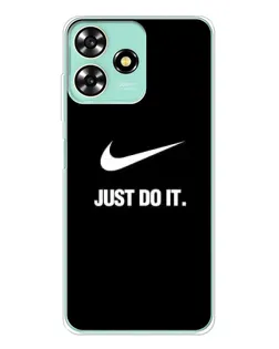 Чехол для ZTE Blade A73 с картинкой «Классический принт Nike»