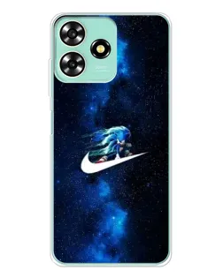 Чехол для ZTE Blade A73 с картинкой «Звездный путь Nike»