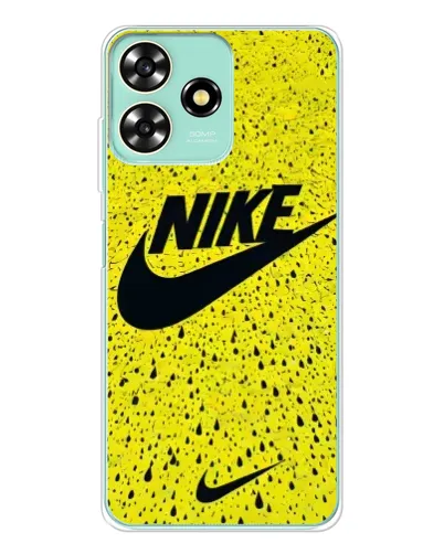 Чехол для ZTE Blade A73 с картинкой «Желтый текстурный Nike» Чехол для ZTE Blade A73 с картинкой «Желтый текстурный Nike»