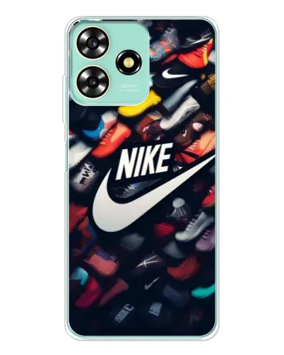 Чехол для ZTE Blade A73 с картинкой «Коллекция кроссовок Nike» Чехол для ZTE Blade A73 с картинкой «Коллекция кроссовок Nike»