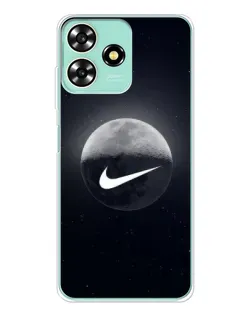 Чехол для ZTE Blade A73 с картинкой «Nike в стиле граффити»