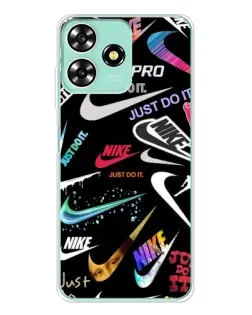 Чехол для ZTE Blade A73 с картинкой «Nike — роскошь»