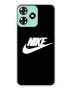 Чехол для ZTE Blade A73 с картинкой «Мазки краски Nike»