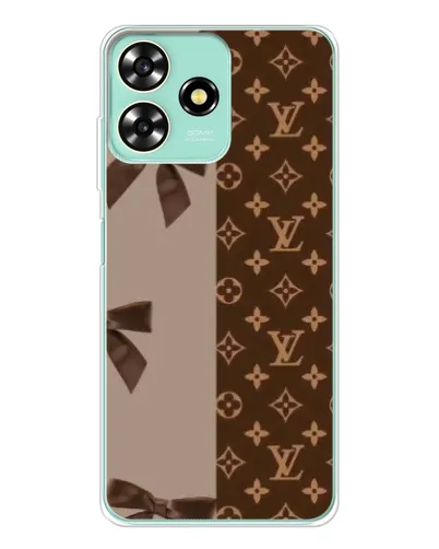 Чехол для ZTE Blade A73 с картинкой «Louis Vuitton — банты» Чехол для ZTE Blade A73 с картинкой «Louis Vuitton — банты»