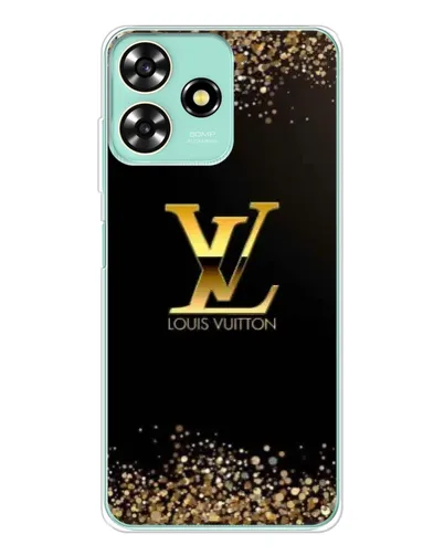 Чехол для ZTE Blade A73 с картинкой «LV — золотые искры» Чехол для ZTE Blade A73 с картинкой «LV — золотые искры»