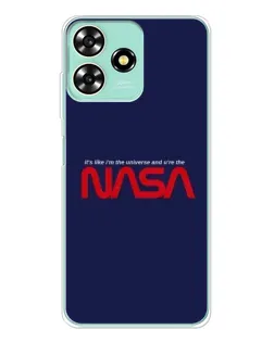 Чехол для ZTE Blade A73 с картинкой «NASA — глубокий космос»