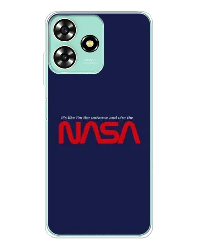 Чехол для ZTE Blade A73 с картинкой «NASA — глубокий космос»
