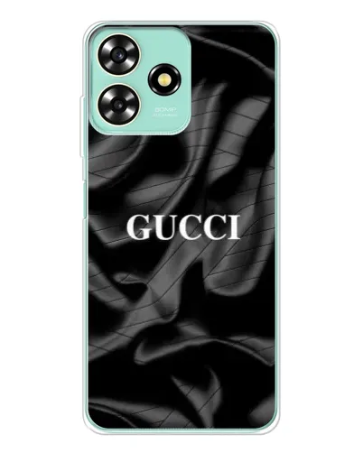 Чехол для ZTE Blade A73 с картинкой «Gucci — шелковые волны» Чехол для ZTE Blade A73 с картинкой «Gucci — шелковые волны»