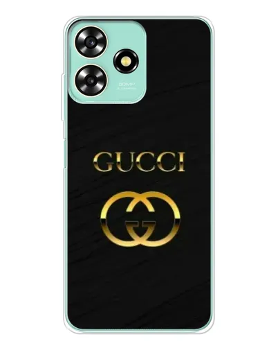Чехол для ZTE Blade A73 с картинкой «Золотой логотип Gucci» Чехол для ZTE Blade A73 с картинкой «Золотой логотип Gucci»