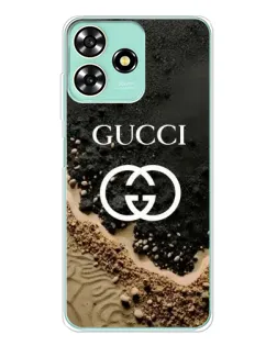 Чехол для ZTE Blade A73 с картинкой «Gucci — песчаные дюны»