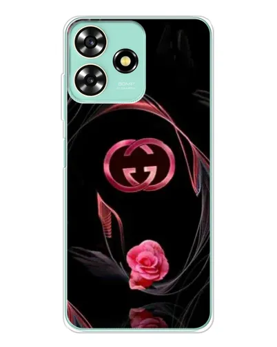 Чехол для ZTE Blade A73 с картинкой «Gucci — неоновая роза» Чехол для ZTE Blade A73 с картинкой «Gucci — неоновая роза»