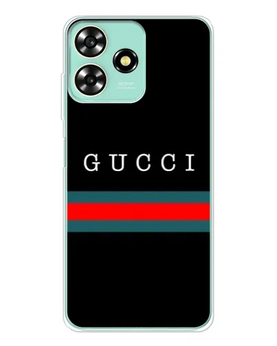Чехол для ZTE Blade A73 с картинкой «Gucci — красный пояс» Чехол для ZTE Blade A73 с картинкой «Gucci — красный пояс»