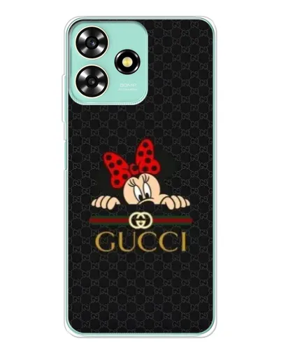 Чехол для ZTE Blade A73 с картинкой «Минни Маус Gucci — черный» Чехол для ZTE Blade A73 с картинкой «Минни Маус Gucci — черный»
