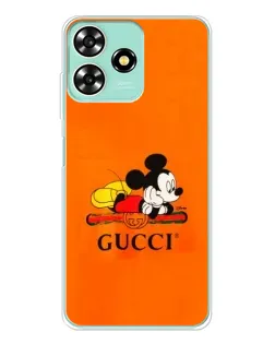 Чехол для ZTE Blade A73 с картинкой «Микки Маус Gucci — оранж» Чехол для ZTE Blade A73 с картинкой «Микки Маус Gucci — оранж»