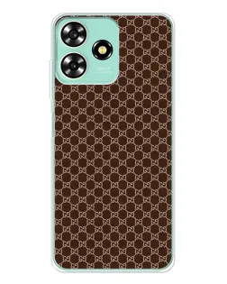Чехол для ZTE Blade A73 с картинкой «Gucci — шоколадная сетка» Чехол для ZTE Blade A73 с картинкой «Gucci — шоколадная сетка»