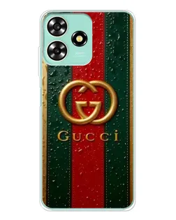 Чехол для ZTE Blade A73 с картинкой «Gucci — фирменная полоса и золото» Чехол для ZTE Blade A73 с картинкой «Gucci — фирменная полоса и золото»