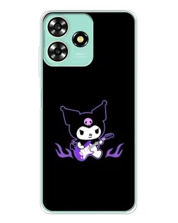 Чохол для ZTE Blade A73 з картинкою «Електрична Kuromi»