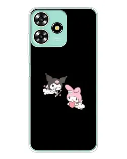 Чохол для ZTE Blade A73 з картинкою «My Melody та Kuromi»