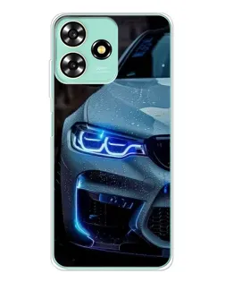 Чехол для ZTE Blade A73 с картинкой «Взгляд BMW с синими фарами» Чехол для ZTE Blade A73 с картинкой «Взгляд BMW с синими фарами»