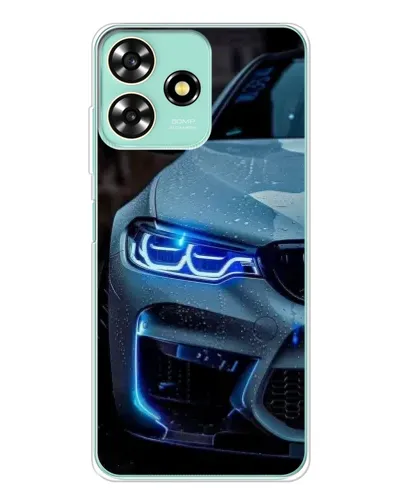 Чехол для ZTE Blade A73 с картинкой «Взгляд BMW с синими фарами» Чехол для ZTE Blade A73 с картинкой «Взгляд BMW с синими фарами»