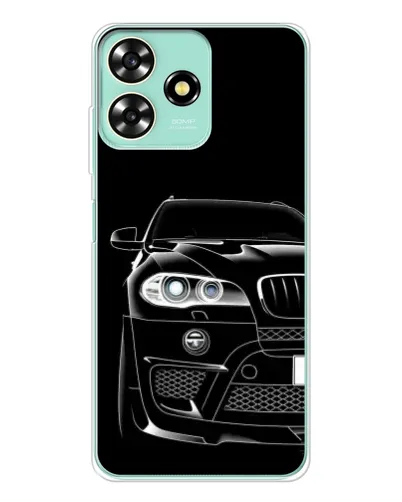 Чехол для ZTE Blade A73 с картинкой «Темный силуэт BMW» Чехол для ZTE Blade A73 с картинкой «Темный силуэт BMW»