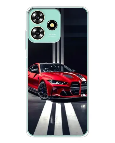 Чехол для ZTE Blade A73 с картинкой «Красная BMW на дороге» Чехол для ZTE Blade A73 с картинкой «Красная BMW на дороге»