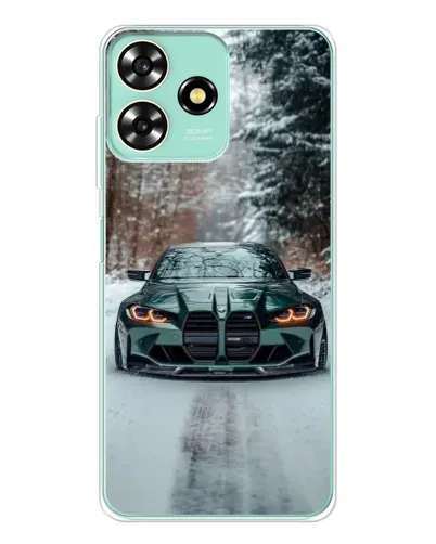 Чехол для ZTE Blade A73 с картинкой «BMW в зимнем лесу» Чехол для ZTE Blade A73 с картинкой «BMW в зимнем лесу»
