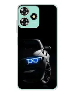 Чехол для ZTE Blade A73 с картинкой «BMW — ночной взгляд»