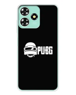 Чехол для ZTE Blade A73 с картинкой «PUBG — классический лого»