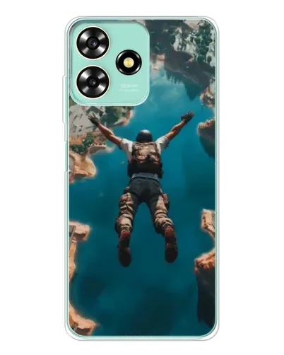 Чехол для ZTE Blade A73 с картинкой «PUBG — свободное падение» Чехол для ZTE Blade A73 с картинкой «PUBG — свободное падение»
