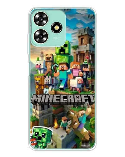 Чехол для ZTE Blade A73 с картинкой «Замок Minecraft» Чехол для ZTE Blade A73 с картинкой «Замок Minecraft»