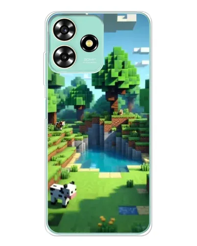 Чехол для ZTE Blade A73 с картинкой «Minecraft летний день» Чехол для ZTE Blade A73 с картинкой «Minecraft летний день»