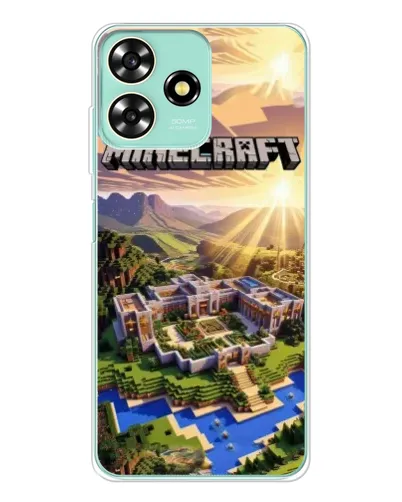 Чехол для ZTE Blade A73 с картинкой «Minecraft панорама» Чехол для ZTE Blade A73 с картинкой «Minecraft панорама»