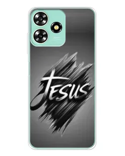 Чохол для ZTE Blade A73 з картинкою «Напис Jesus Graffiti»
