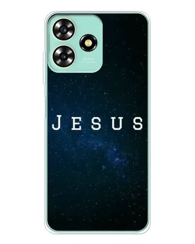 Чохол для ZTE Blade A73 з картинкою «Зоряне небо Jesus»