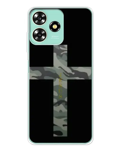 Чохол для ZTE Blade A73 з картинкою «Мілітарі Хрест»
