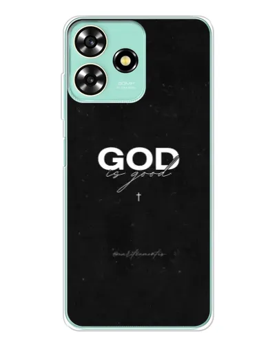 Чохол для ZTE Blade A73 з картинкою «GOD — Бог над усім»