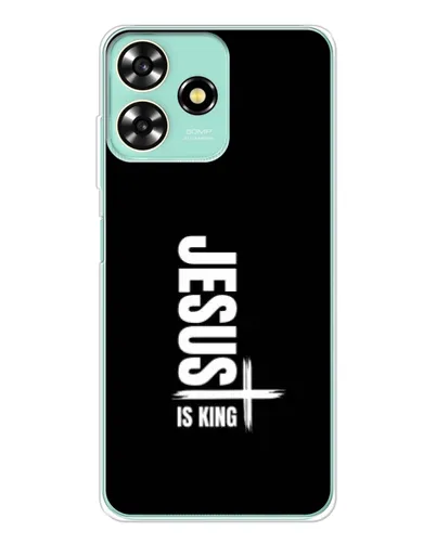 Чохол для ZTE Blade A73 з картинкою «Вертикаль віри Jesus»