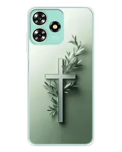 Чехол для ZTE Blade A73 с картинкой «Оливковая ветвь»